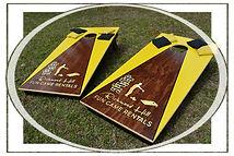 Kusar Game - Pro Cornhole Set  - Party Rentals