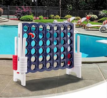 Kusar Game - Patriotic Giant Connect Four Game - Party Rentals