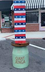 Kusar Game - Patriotic Giant Jenga  - Party Rentals