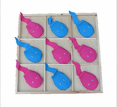 Kusar Game - Sperm-Egg-Toss / Tic-Tac-Toe Game for Baby Shower or Gender Reveal Party - Party Rentals