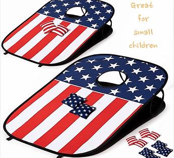 Kusar Game - Patriotic Cornhole Set for Kids - Party Rentals