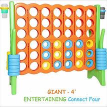 Kusar Game - Giant Connect Four  - Party Rentals